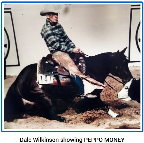 Dale Wilkinson showing PEPPO MONEY.